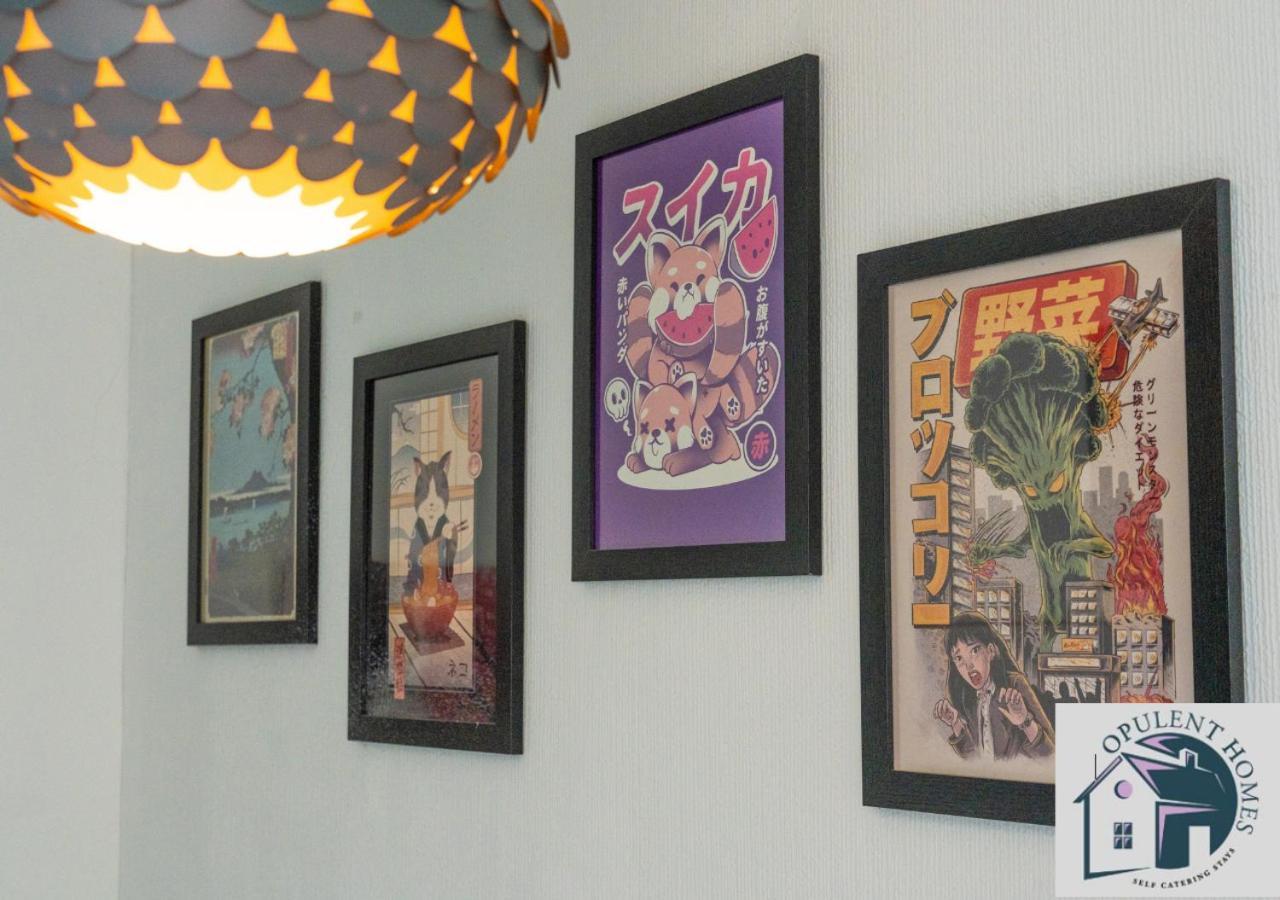 Contractors Pad - 4 Bed Town House - Cent Reading - Free Parking别墅 外观 照片